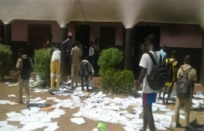 Vandalisme au lycée de Sindia- Mbour: «C’est l’œuvre de certains élèves qui n’ont pas eu de bonnes notes»