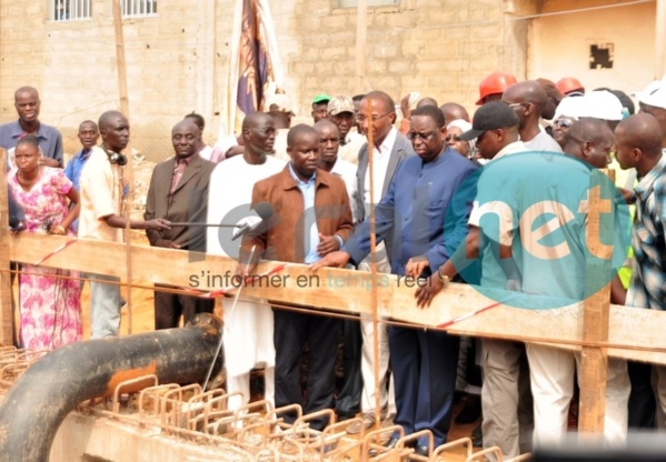 [Photos] Toutes les images de la visite du Président Macky Sall dans la banlieue