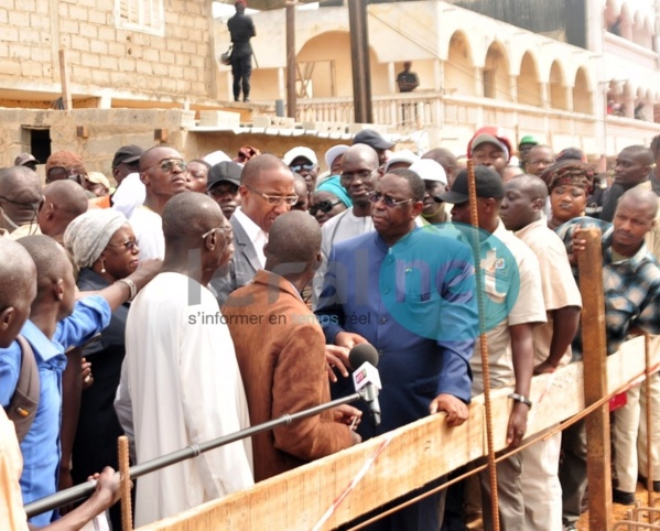 [Photos] Toutes les images de la visite du Président Macky Sall dans la banlieue