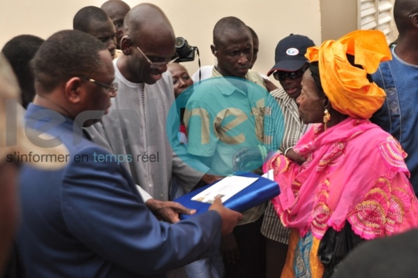 [Photos] Toutes les images de la visite du Président Macky Sall dans la banlieue