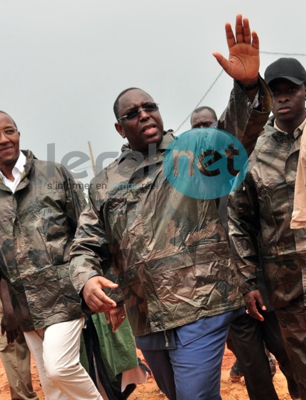 [Photos] Toutes les images de la visite du Président Macky Sall dans la banlieue