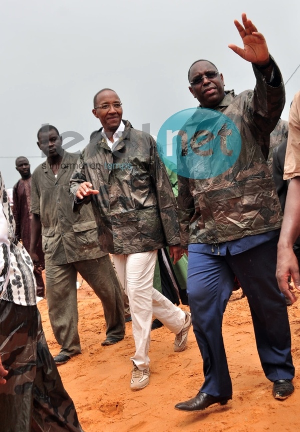 [Photos] Toutes les images de la visite du Président Macky Sall dans la banlieue