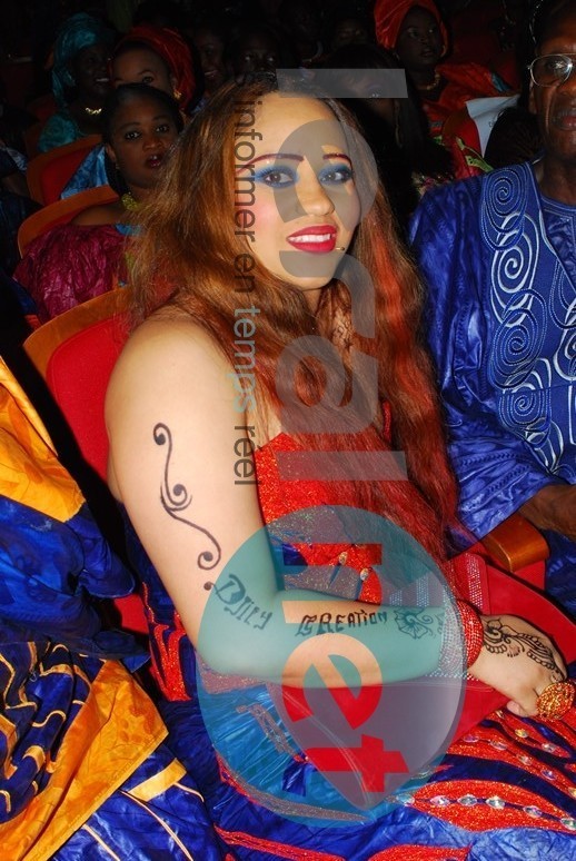 Tatouage : Mame Diarra alias Nadége marque son territoire (photo... !!!!!)