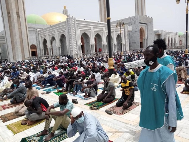 Tabaski à la mosquée Massalikoul Jinane: Mbackiyou Faye se réjouit de la réussite de l'organisation