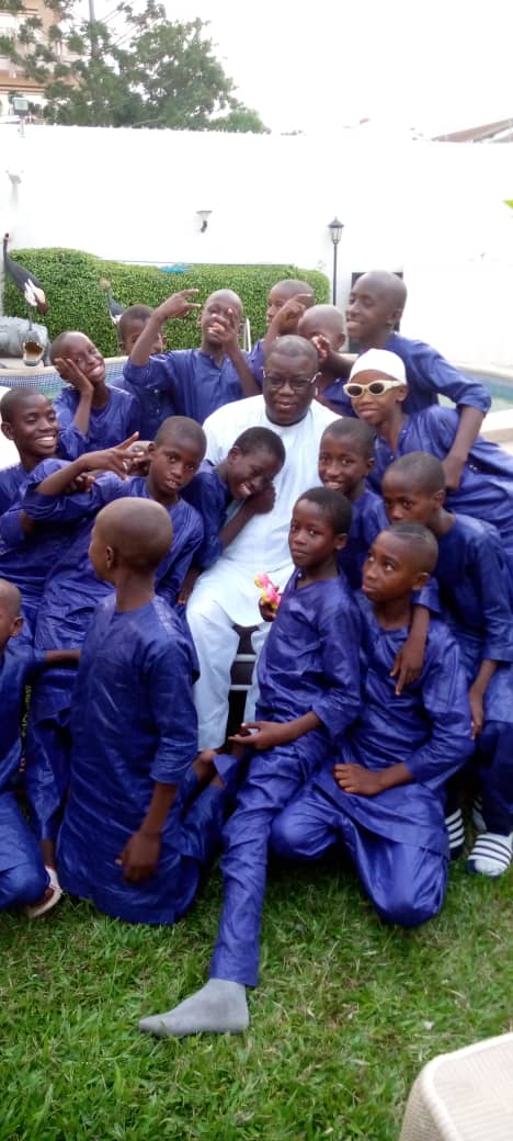 En images: La Tabaski des talibés de Ziguinchor chez leur papa de coeur, Abdoulaye Baldé