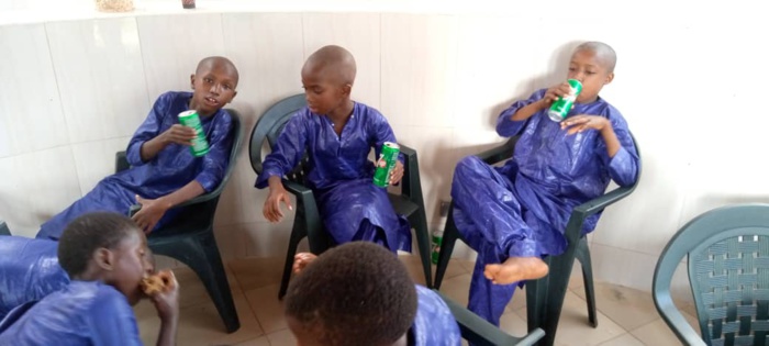 En images: La Tabaski des talibés de Ziguinchor chez leur papa de coeur, Abdoulaye Baldé