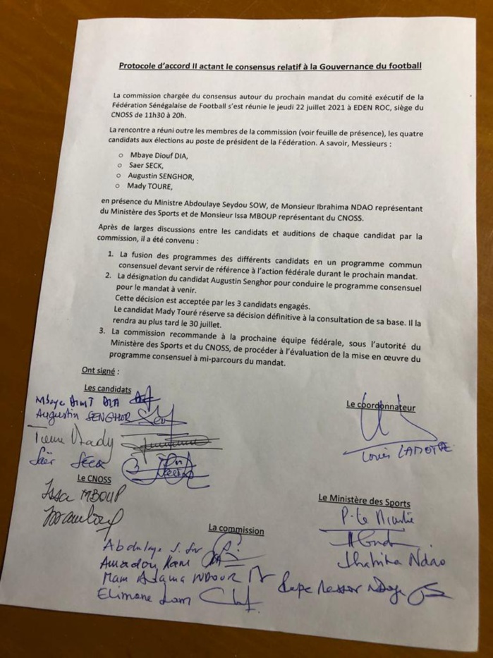 Exclusivité Leral: Après Mbaye Diouf Dia et Saër Seck, Mady Touré vote Me Augustin Senghor