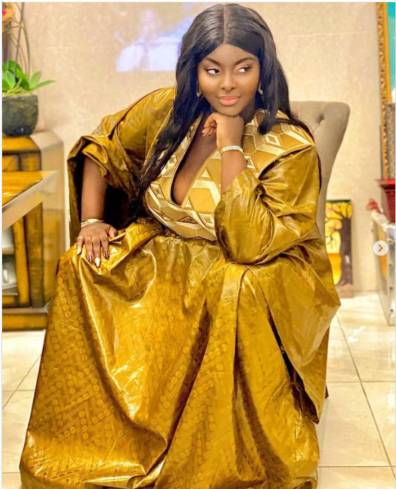 Tabaski: La chanteuse Abiba rayonnante en grand boubou (Photos)