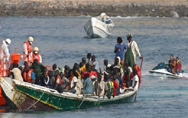 Migration clandestine: La marine sénégalaise intercepte une pirogue de 71 migrants