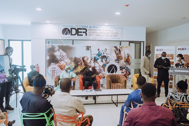 Entreprenariat des jeunes : La Der/Fj casque 500 millions FCFA pour  269 porteurs de projets