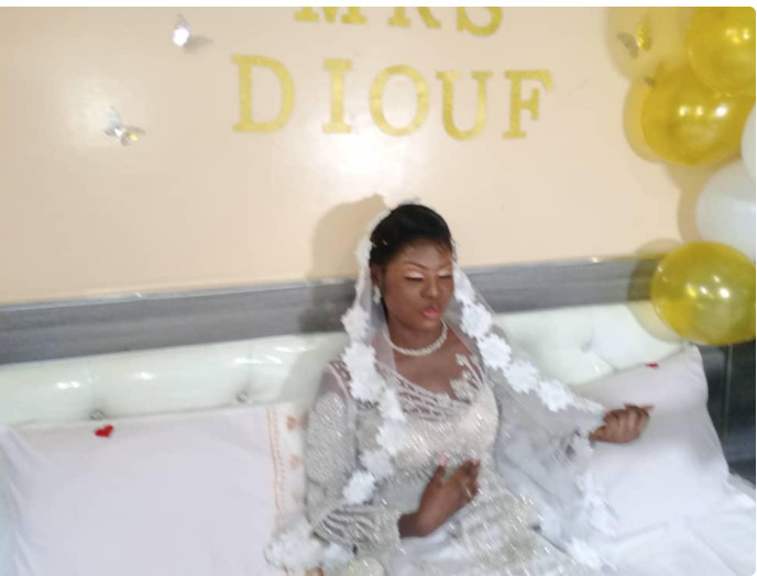 L'actrice et animatrice Diamy Guèye s'est mariée avec son patron, Médoune Diouf (PDG MPROD)