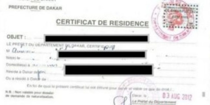 Keur Massar: Une dame arrêtée pour recel de faux certificat de résidence