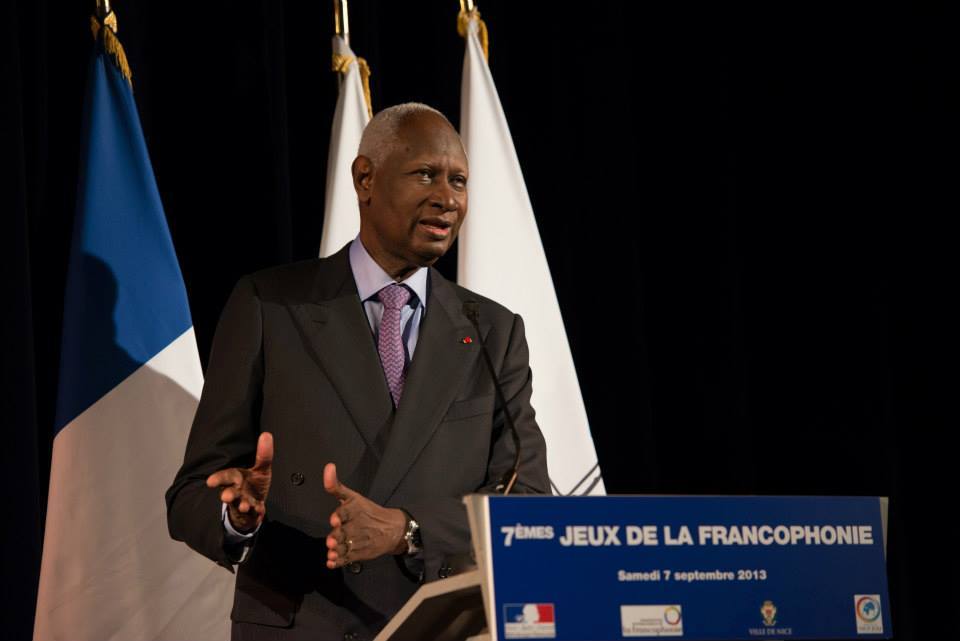 (4) Photos: Abdou Diouf à l’ouverture des jeux de la Francophonie