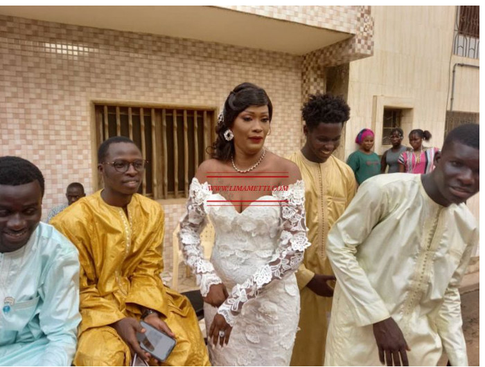 Carnet blanc: L'actrice Nar Diop de "Madior ak Dior" a dit oui à M. Ly, un Gambien (Photos)