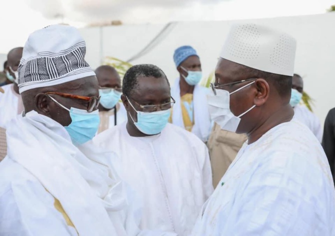 Condoléances: Macky Sall s'est rendu à Darou Mousty et Darou Miname
