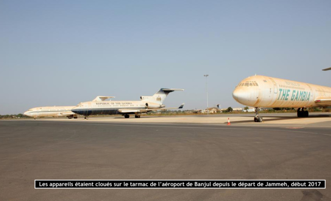 Gambie: Les avions de Yahya Jammeh cédés à 280 millions FCfa, l'Etat précise que...