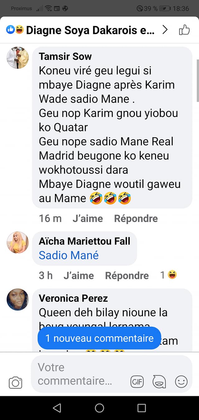 Queen Biz attaque Aliou Cissé, défend "son" Mbaye Diagne, mais bute sur...les réseaux sociaux Queen Biz attaque Aliou Cissé, défend "son" Mbaye Diagne, mais bute sur...les réseaux sociaux