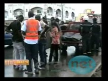 Louga: Un convoi de la garde présidentielle percute un car "Ndiaga Ndiaye"