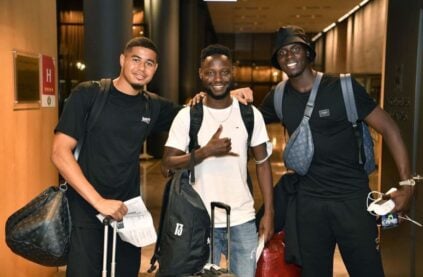 Photos-Vidéo: Arrivée des « Lions » à Diamniadio