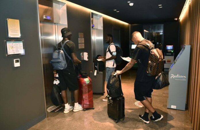 Photos-Vidéo: Arrivée des « Lions » à Diamniadio