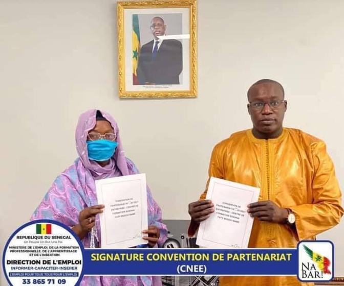 Signature de convention de partenariat: Un recrutement de 198 jeunes et femmes