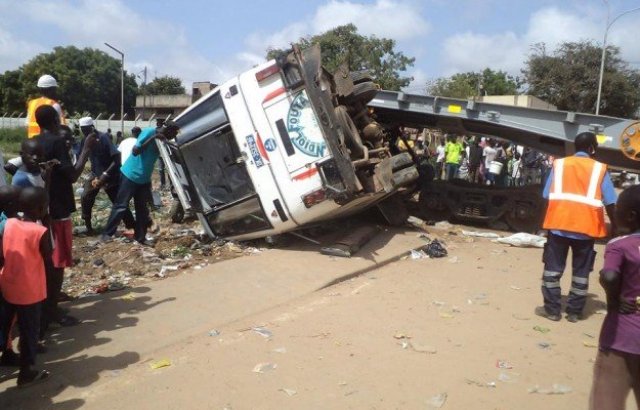 Axe Diouroup-Ndionglor: Un accident fait 09 morts et une vingtaine de blessés 