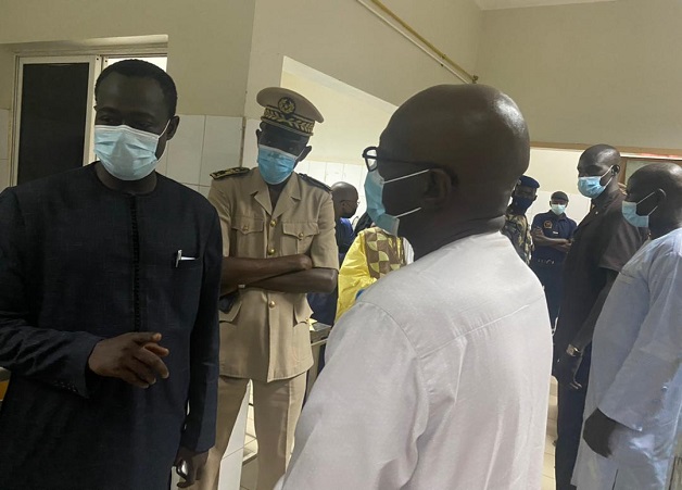 Accident sur la route de Fatick : Abdoulaye Diop, le maire de Sédhiou, au chevet des victimes Accident sur la route de Fatick : Abdoulaye Diop, le maire de Sédhiou, au chevet des victimes