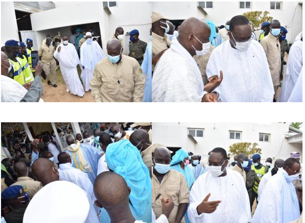 Revivez en images l’arrivée du President Macky Sall à Touba!