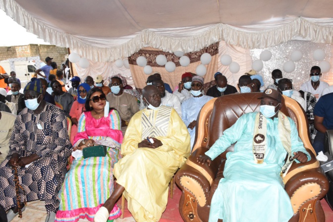 Sangalkam. Ousseynou Diallo rejoint le ministre Oumar Gueye pour une victoire de Bby au soir du 23 janvier 2022.