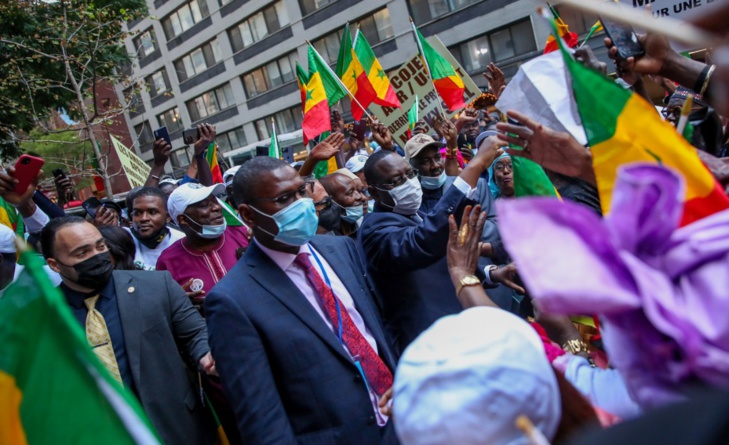 VIDEO+Photos/ New York: Arrivée du Président Sall et Mme la Première Dame