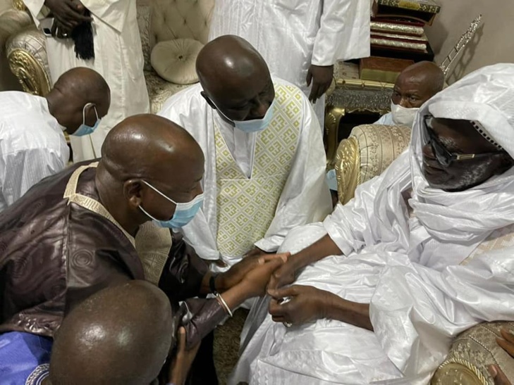 Touba: Idrissa Seck reçu par khalife général des mourides et Serigne Moussa Nawel