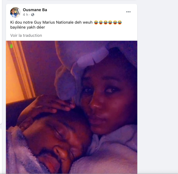 Usurpation: Ousmane Ba Gotto poste un Fakenews sur Guy Marius Sagna Usurpation: Ousmane Ba Gotto poste un Fakenews sur Guy Marius Sagna