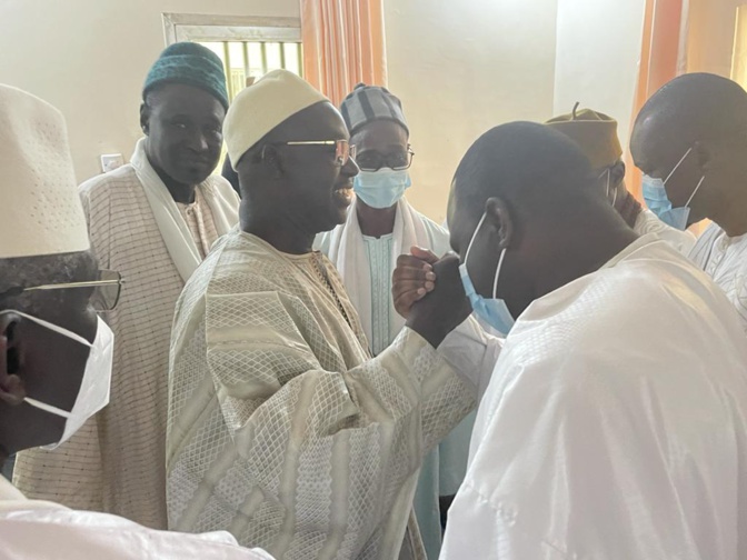 En images: L'arrivée de la Grande Coalition YAW à Touba En images: L'arrivée de la Grande Coalition YAW à Touba