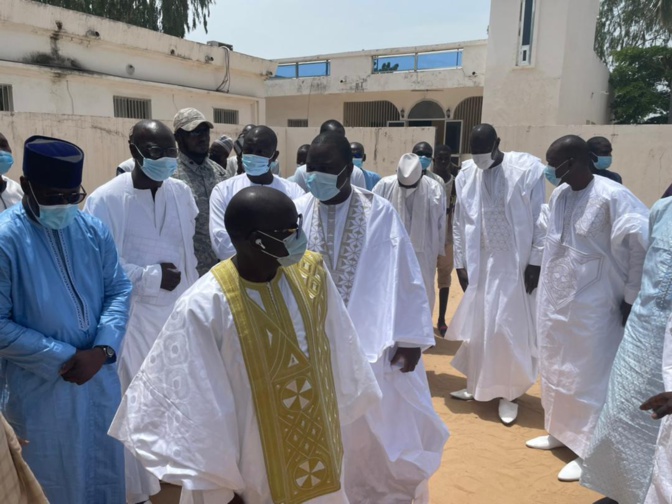 En images: L'arrivée de la Grande Coalition YAW à Touba En images: L'arrivée de la Grande Coalition YAW à Touba