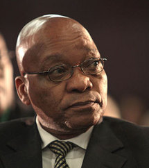 Le Président Jacob Zuma en visite à Dakar