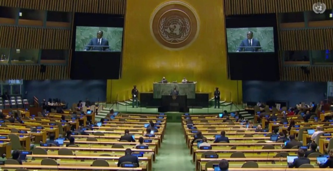 Macky Sall à la 76e session de l’Assemblée générale des Nations-unies: « Le chacun pour soi ne nous sortira pas de la pandémie... »