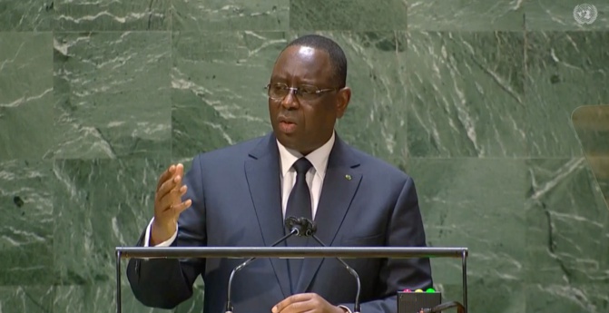 Macky Sall à la 76e session de l’Assemblée générale des Nations-unies: « Le chacun pour soi ne nous sortira pas de la pandémie... »