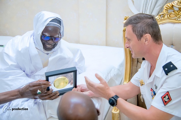 En visite à Touba pour le Grand Magal: La délégation de la Marine française reçue par Serigne Mountakha, Khalife général des Mourides