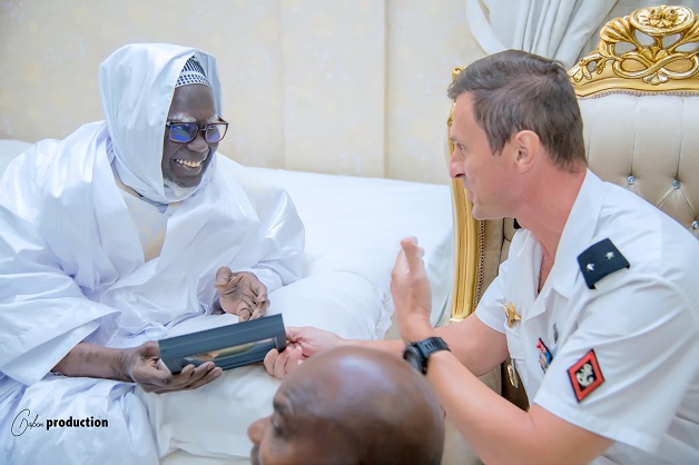 En visite à Touba pour le Grand Magal: La délégation de la Marine française reçue par Serigne Mountakha, Khalife général des Mourides