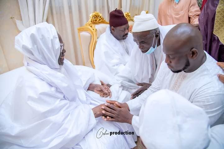 Photos / Magal de Touba 2021: Abdoul Aziz Ndiaye et Serigne Mountakha Mbacké