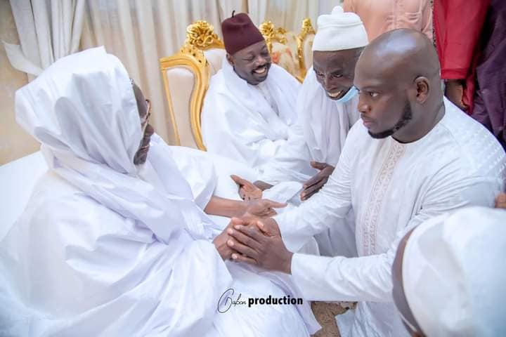 Photos / Magal de Touba 2021: Abdoul Aziz Ndiaye et Serigne Mountakha Mbacké
