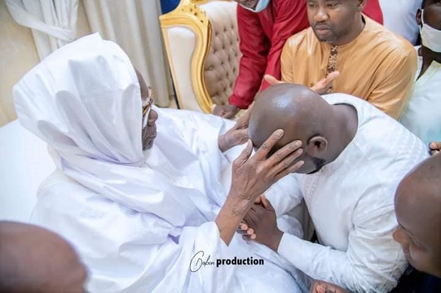 Magal 2021: Le promoteur Abdoul Aziz Ndiaye reçu par Serigne Mountakha Mbacké
