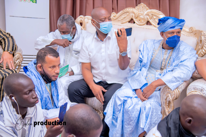 Magal de Touba: En images, la délégation du Président mauritanien reçue par le Khalife général des Mourides