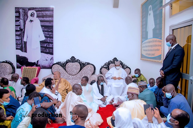Magal de Touba: Cheikh Alassane Sène chez le Khalife général des Mourides