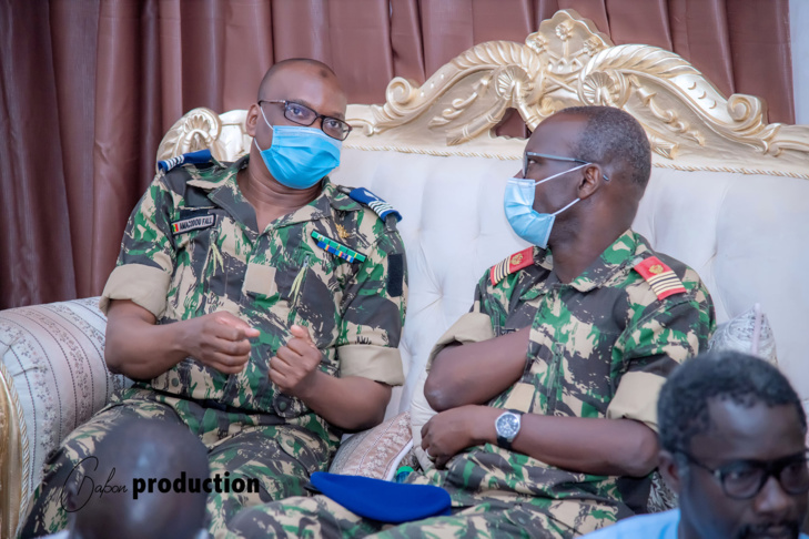 Photos / Magal Touba 2021: Visite de la délégation du Général Moussa Fall auprès du Khalife général Serigne Mountakha