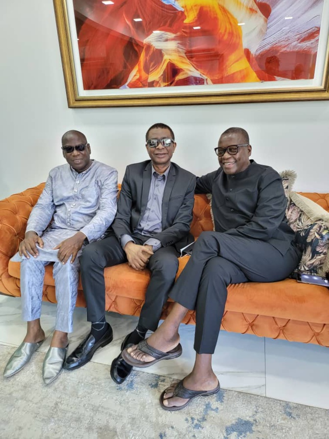 Condoléances: Youssou Ndour chez son ami de longue date, Pierre Goudiaby Atepa