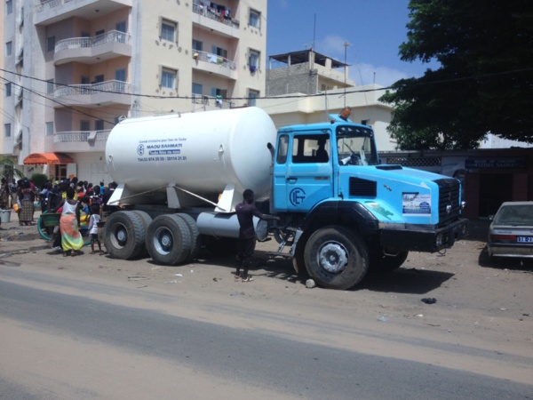 [Photos] Pénurie d’eau dans la capitale: Touba au secours de Dakar