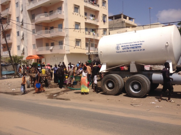 Pénurie d’eau dans la capitale  Touba au secours de Dakar
