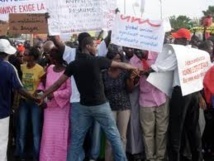 Inondation : Marche de protestation des populations de Boune à Keur Massar