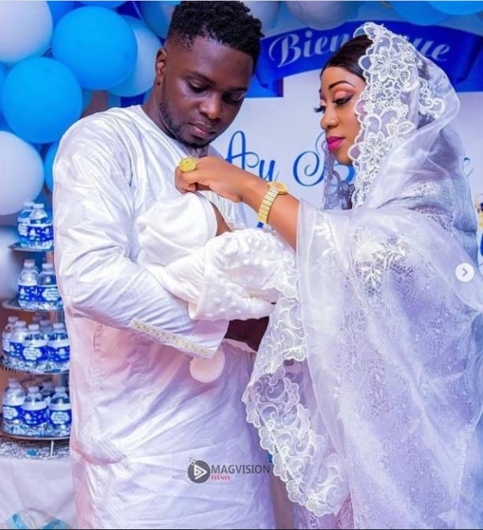 Carnet rose : Thianar de la série « Infidèles » baptise son nouveau-né (Photos) Carnet rose : Thianar de la série « Infidèles » baptise son nouveau-né (Photos)